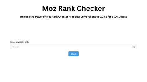 moonsy rank checker|Moz Rank Checker: SEO Keyword Rank Tracker .